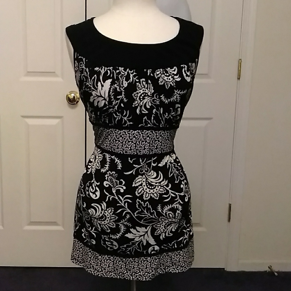 Black & White Plus size Top